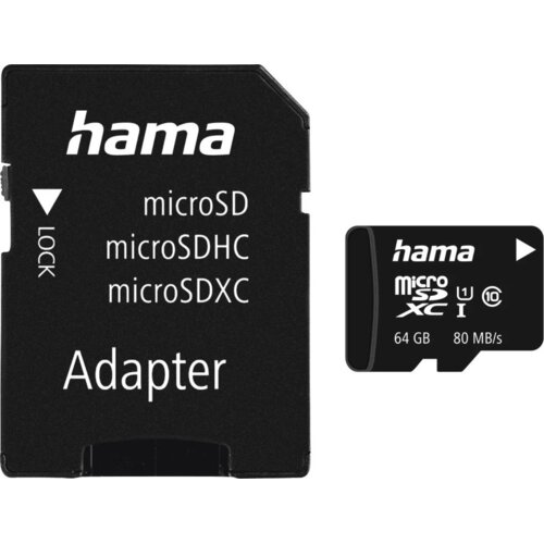 Hama microSDXC 64GB UHS-I 10.razred Cene