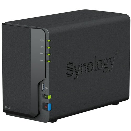HDD NAS Storage Synology DS223 2-Bay Cene