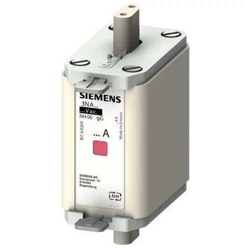 Siemens Dig. industrijska NH varovalka G00 125A 500AC/250DC 3NA6832, (21224422)