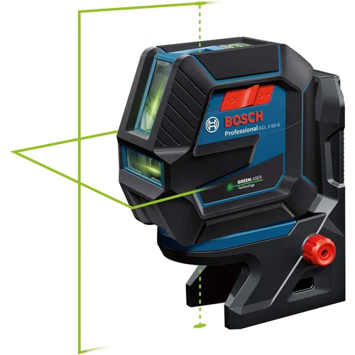 Bosch GCL 2-50 G križni i točkasto-linijski laser uklj. torba Raspon (maks.): 15 m