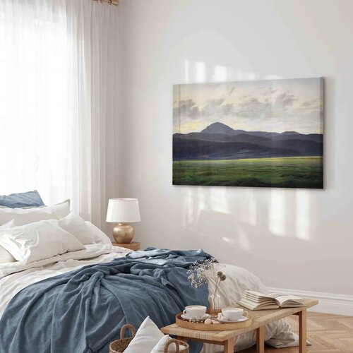  Slika - Caspar David Friedrich &amp;ndash; Mountain Landscape in Bohemia 60x40 Standard Slike