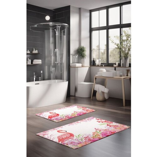  CT-5214 multicolor bathmat set (2 pieces) Cene