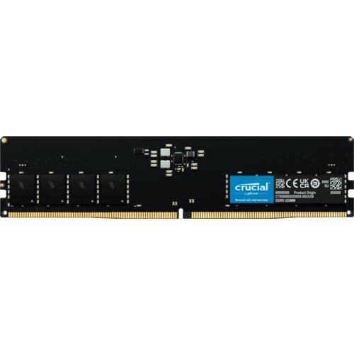 Crucial 8GB DDR5-4800 UDIMM CL40 (16Gbit) Slike