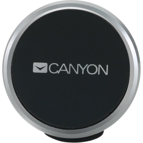 Canyon CH-4 Car Holder for Smartphones,magnetic suction function ,with 2 plates(rectangle/circle), black ,40*35*50mm 0.033kg - CNE-CCHM4 Cene