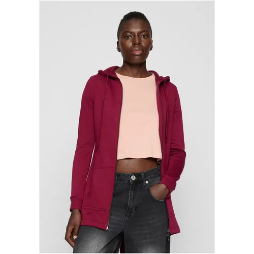 Urban Classics Women's Sweat Parka Burgundy