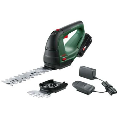 Bosch AdvancedShear18V-10 (1x 2,0Ah+punjač AL1810) akumulatorske škare za oblikovanje grmova i živice Cijene
