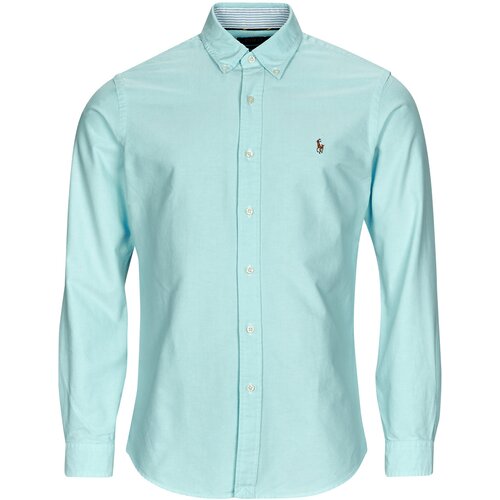 Polo Ralph Lauren Srajce z dolgimi rokavi CHEMISE COUPE DROITE EN OXFORD Modra Slike
