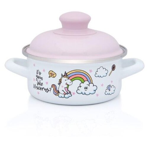 Metalac plitka posuda Pink Unicorn 14cm / 1lit Cijene