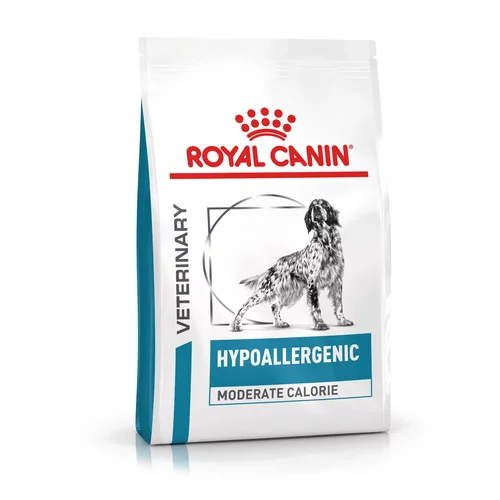 Royal Canin Veterinary Canine Hypoallergenic Moderate Calorie - 2 x 14 kg
