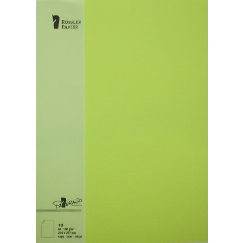 Grupo A4 PAPIR FOLIO 10 ENOT LIMETNO ZELENA, (20862065) Slike