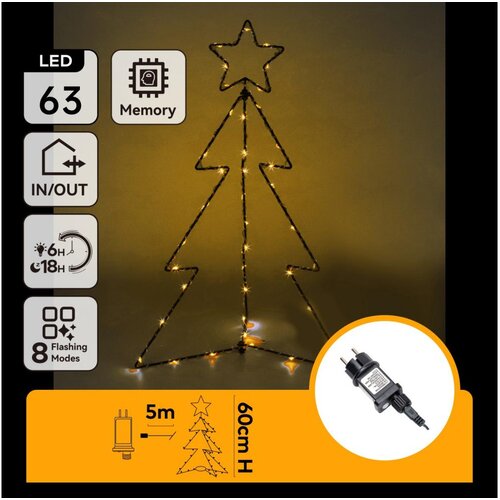 Aigostar LED spoljna božićna dekoracija LED/3,6W/230V 60 cm IP44 topla bela Cene