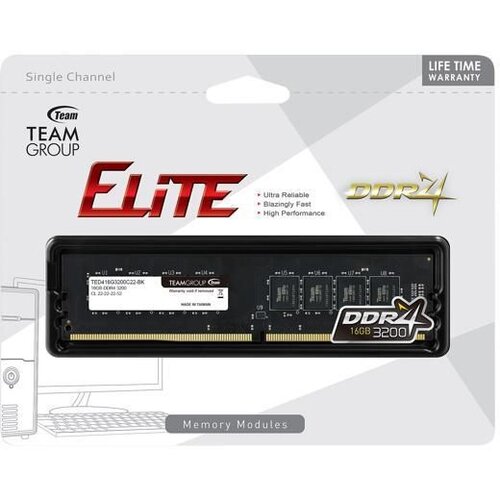 TEAM ELITE 16GB 3200MHz DDR4 CL22, (PC4 25600), Cijene