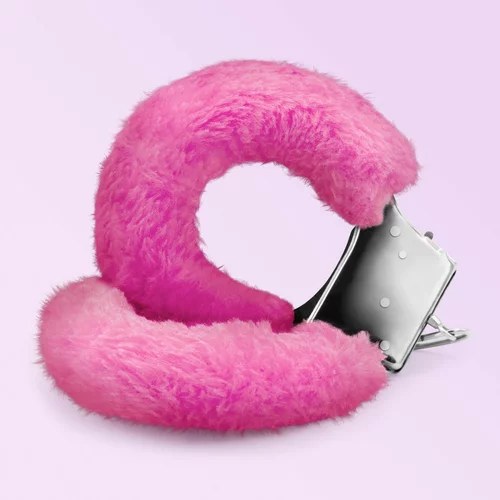 Crushious Kosmate lisice za zapestja - Love Cuffs, roza, (21133711)