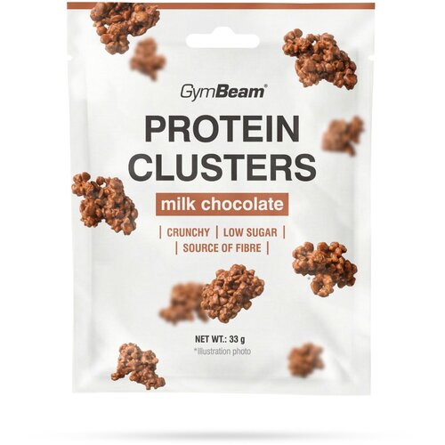 GymBeam Protein Clusters 33 g mliječna čokolada Cene