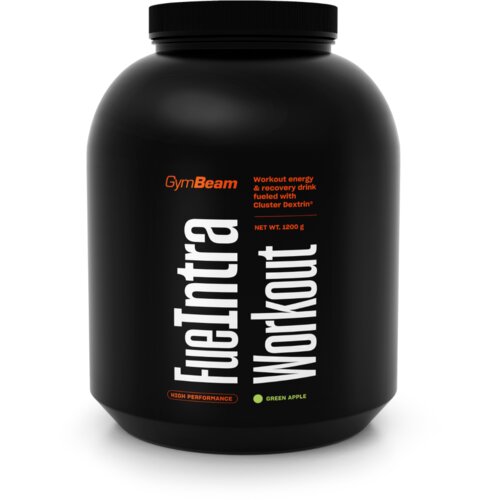 GymBeam sports drink fueintra workout 1200 g zelena jabuka Slike