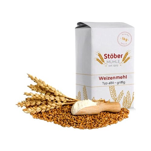 Stöber Mühle Pšenična moka 480 groba - 5 kg Cene