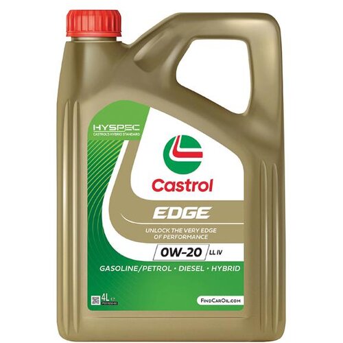 Castrol EDGE 0W-20 LONG LIFE IV 4L Slike