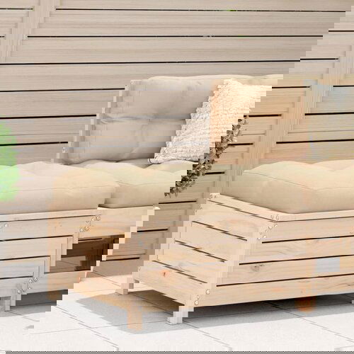 vidaXL Vrtni tabure 62 x 63 5 x 32 cm od masivne borovine Cene