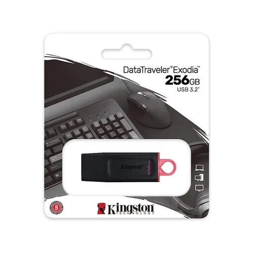 Kingston FD 256GB USB3.2 WhiteDataTraveler Exodia