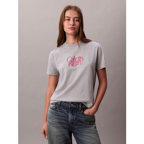 Calvin Klein Jeans Majica svetlo siva / roza Cene