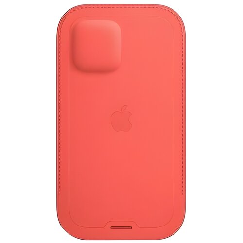 Apple Originalna kožena futrola MagSafe za iPhone 12 Pro Max - Crvena Slike