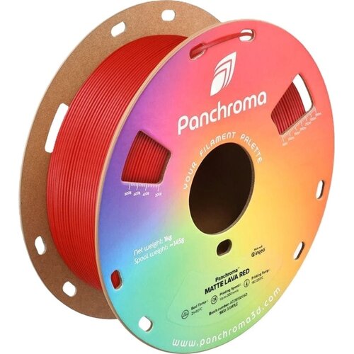 Polymaker Panchroma&amp;trade; PLA Matte Lava Red - 1,75 mm / 1000 g Slike
