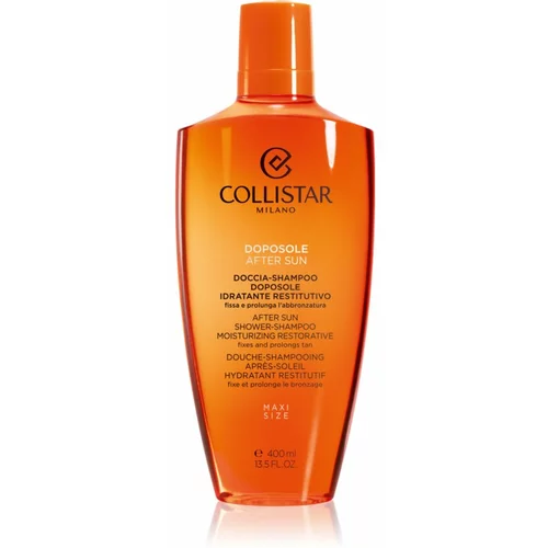 Collistar after sun shower-shampoo vlažilni šampon in gel za prhanje 400 ml za ženske