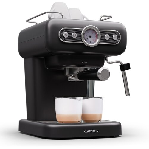 Klarstein Espressionata Evo Espresso aparat, 950 W, 19 bara, 1,2 L, 2 šalice Cijene