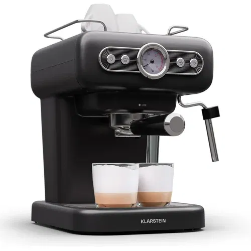 Klarstein Espressionata Evo Espresso aparat, 950W, 19 barov, 1,2L, 2 skodelici