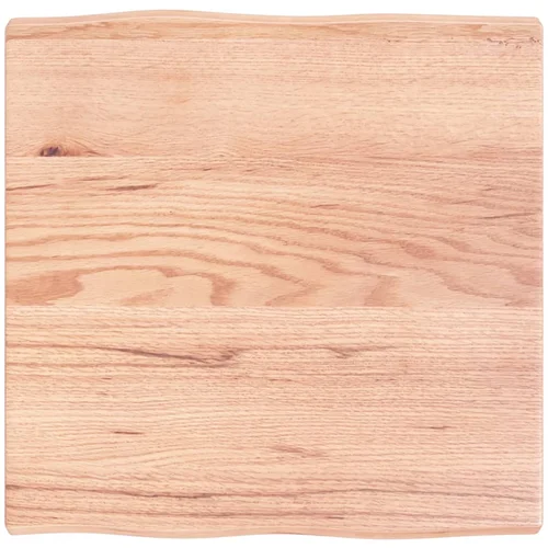  Ploča za radni stol svjetlosmeđa 60x60x4 cm obrađena hrastovina