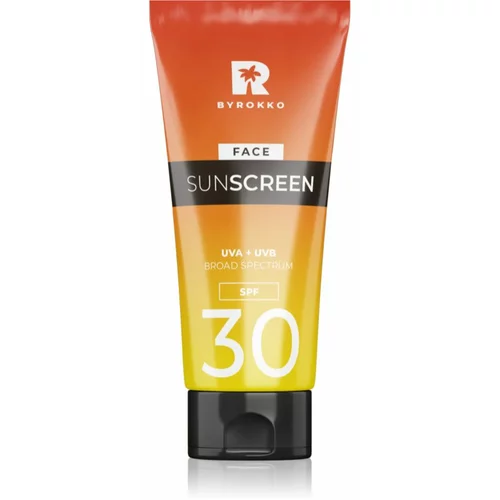 Byrokko Sunscreen krema za sončenje za obraz SPF 30 50 ml