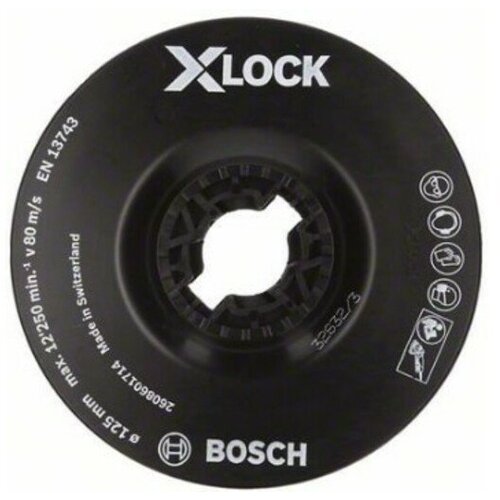 Bosch X-LOCK potporni tanjir 125 mm, meki - 2608601714 Slike