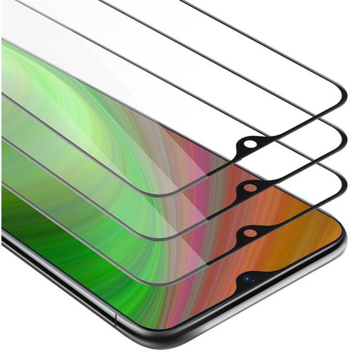 Cadorabo Oppo R17 NEO - Za&scaron;čitna folija v transparentno s čarno - 3-pack Kaljeno steklo za za&scaron;čito zaslona s trdoto 9H in 3D dotikom, (20548278) Cene