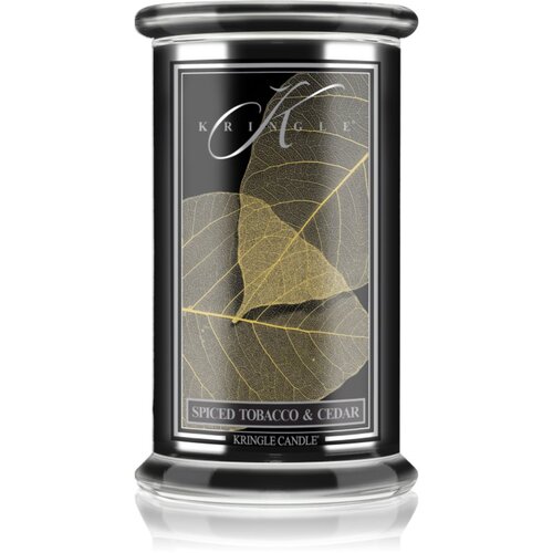 Kringle Candle Spiced Tobacco &amp;amp; Cedar mirisna svijeća 623 g Slike