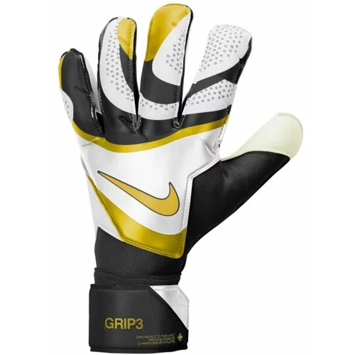 Nike GRIP3 Muške vratarske rukavice, bijela, veličina