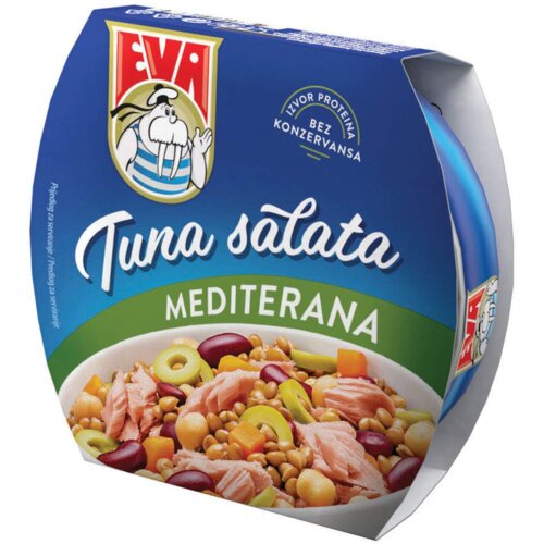 Podravka Eva tuna salata mediterana 160g limenka Cene