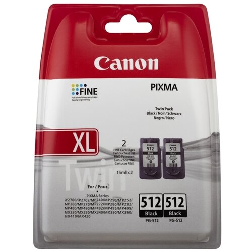  Kartuša Canon PG-512 črna/black - original 2 KOSA Cene