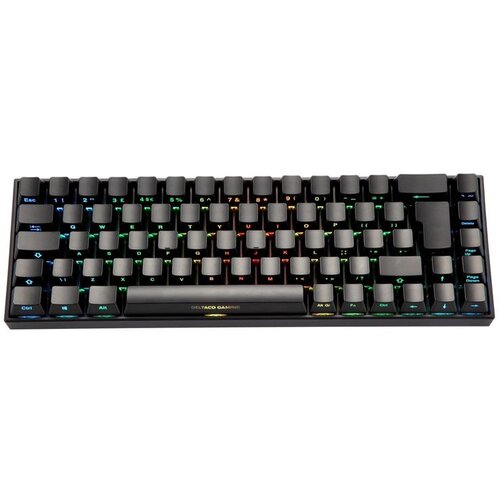 DELTACO GAMING Bežična Tipkovnica DK440R CRNA s RGB Osvjetljenjem - UK Raspored Cijene