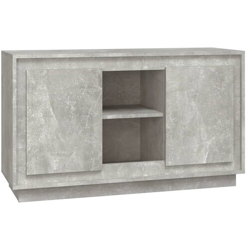 Maison Chic Komoda - Predalnik betonsko siva 102x35x60 cm inženirski les, (21722320) Cene