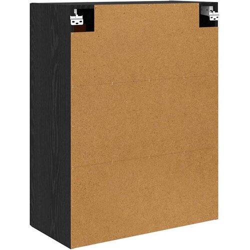  Kabinetski zidni 2 kom. Crni hrast 69,5 x 34 x 90 cm Slike