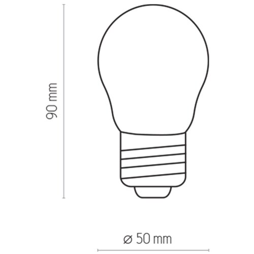  led sijalica P45 E27/2W/230V 2700K Slike
