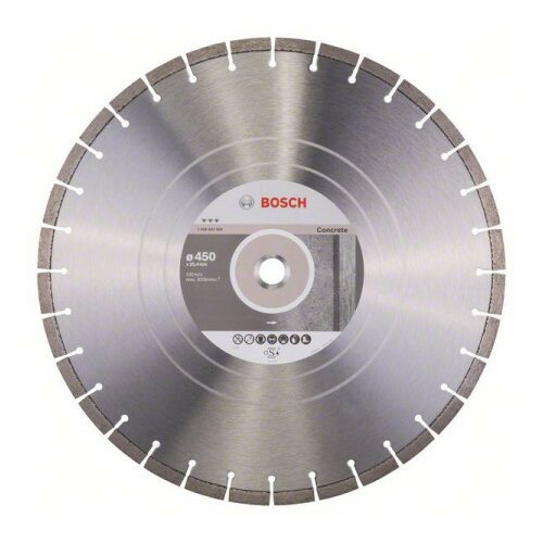 Bosch dijamantska rezna ploča best for concrete 450 x 25,40 x 3,6 x 12 mm ( 2608602660 ) Slike