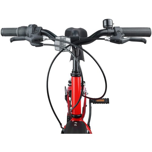  Dječji Bicikl 24 Inča 6-Speed za djecu od 8 do 12 godina Crvena Slike