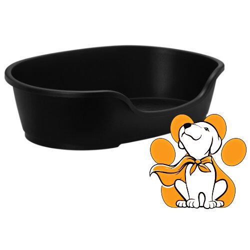 Moderna domus Jumbo Black 90cm, Ležaljka Za Pse i Mačke, Crna Cene