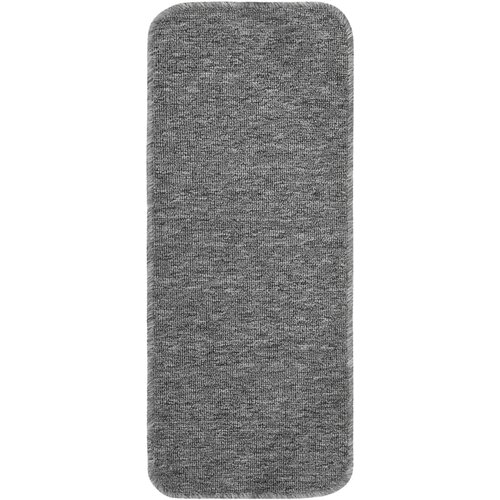  Protuklizni otirači za stepenice 15 kom 60x25cm sivi pravokutni Slike