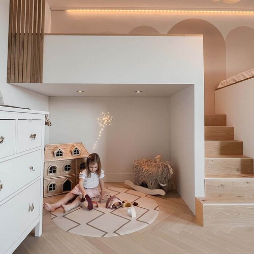 Eeveve&amp;reg; vi&amp;scaron;enamjenska podloga round beni autumn gold Slike