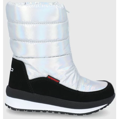 CMP Dječje cipele za snijeg KIDS RAE SNOW BOOTS WP boja: srebrna