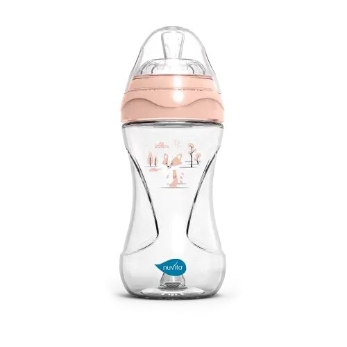Nuvita Flašica staklena Anti Colic 250ml, Roze Cene