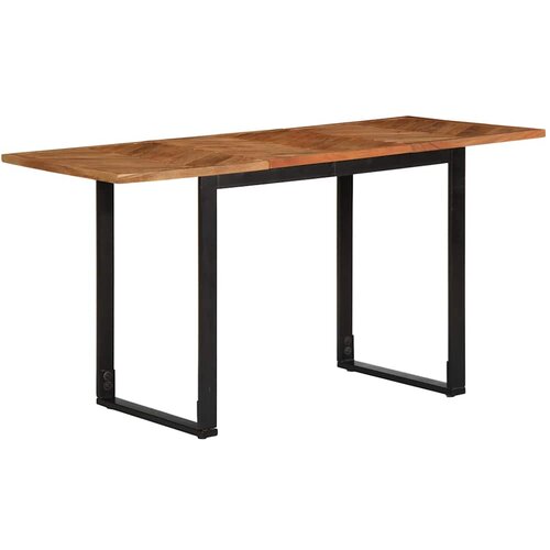 VidaXL Blagovaonski stol 140 x 70 x 75 cm od masivno drvo bagrema Slike
