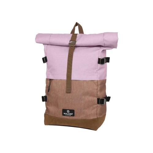 WALKER nahrbtnik roll-up two, mauve / biscuit Cene